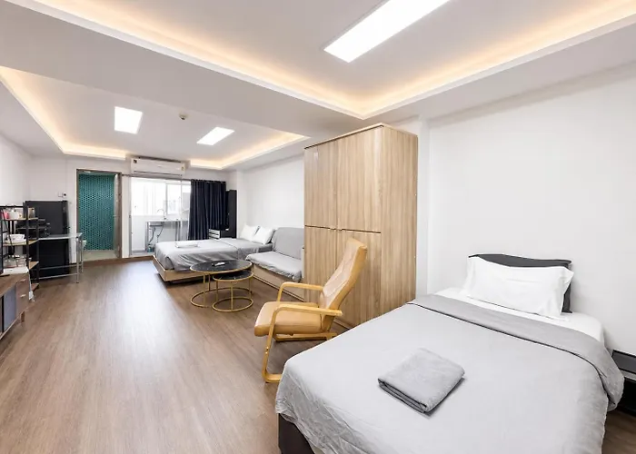 1br Near Bts Queen & Single Bed Center Banguecoque